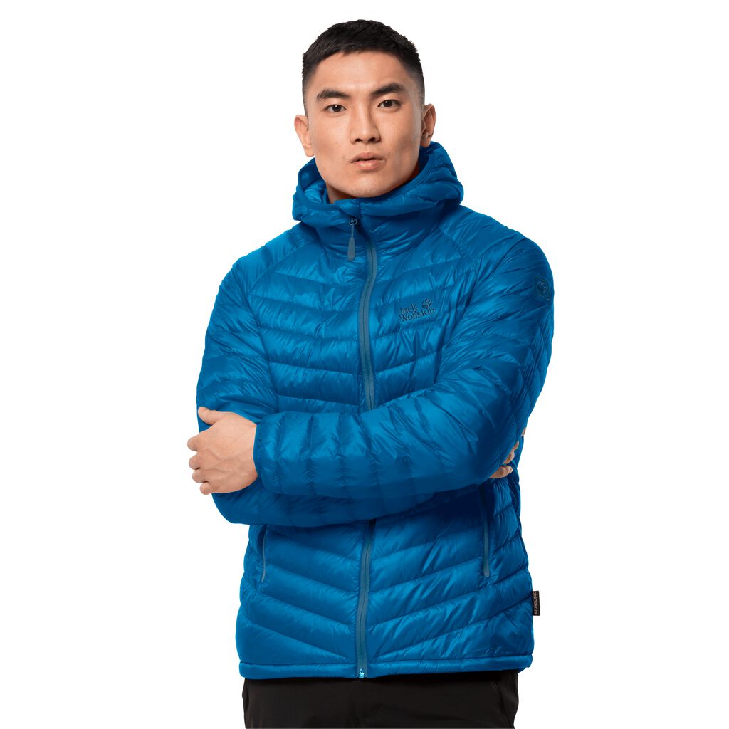 Jack Wolfskin ATMOSPHERE Vestes Homme Bleu - GIWNDCB-13